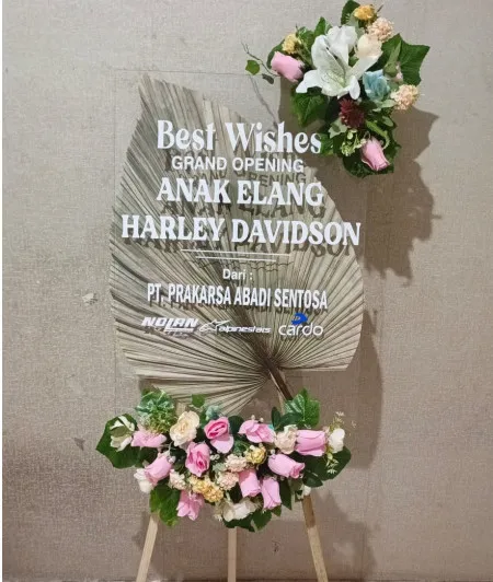 Papan Akrilik Ucapan Grand Opening Banda Aceh